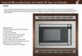 Forno de Micro-ondas Fischer de Embutir 23L Inox com Dourador 6946